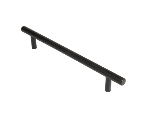 Ручка-рейлинг Ajax (Аякс) мебельная MB-H-005-160 мм BL черный