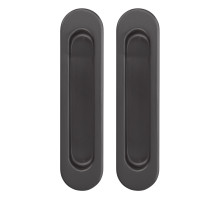 Ручка Armadillo (Армадилло) для раздвижных дверей SH010-BPVD-77 Вороненый никель 