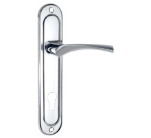 Ручка Punto (Пунто) на планке HANDLE90.CRONA.18-85 (P90 8518 CRONA) СP хром 