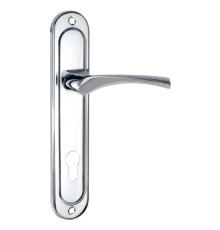 Ручка Punto (Пунто) на планке HANDLE90.CRONA.18-85 (P90 8518 CRONA) СP хром 