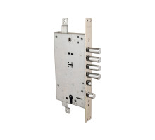 Замок Mottura (Моттура) врезной двухсистемный 54.787, (без накладок) ключ 60 мм 