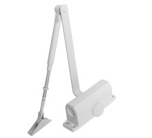 Доводчик Ajax (Аякс) дверной DCTR15-60 (TDR-60) 15-60кг WH белый 