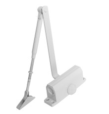 Доводчик Ajax (Аякс) дверной DCTR15-60 (TDR-60) 15-60кг WH белый 