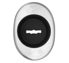 Накладка Mottura (Моттура) на сувальдный замок, вогнутая 95.344 (аналог 95.244)/проф10 (ХРОМ), 1 шт 