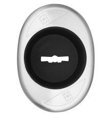 Накладка Mottura (Моттура) на сувальдный замок, вогнутая 95.344 (аналог 95.244)/проф10 (ХРОМ), 1 шт 