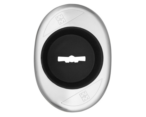 Накладка Mottura (Моттура) на сувальдный замок, вогнутая 95.344 (аналог 95.244)/проф10 (ХРОМ), 1 шт