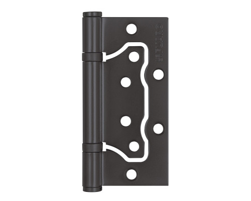 Петля Fuaro (Фуаро) универсальная без врезки IN4500W-BL GR (500-2BB/BL 100x2,5) графит БЛИСТЕР