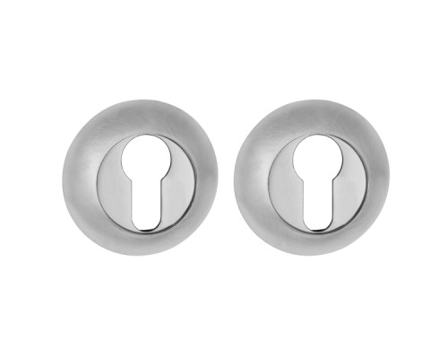 Накладка Punto (Пунто) под цилиндр ET.R.TL54 (ET TL) SSC-16 сатинированный хром