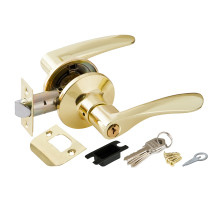 Ручка Punto (Пунто) защелка DK620 PB-ET (6020 PB-E) (кл./фик.) золото 