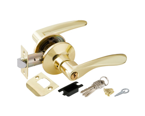 Ручка Punto (Пунто) защелка DK620 PB-ET (6020 PB-E) (кл./фик.) золото