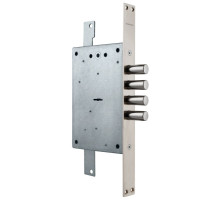 Замок Guardian (Гардиан) врезной сувальдный ЗВ 20.02 Т с тягами, 5 кл. /123:223/ 