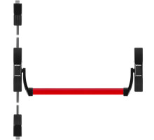 Ручка-штанга Fuaro (Фуаро) нажимная AP.1700C push-bar (ANTI-PANIC 1700С) с тягами для двухстворчатых дверей 