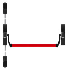 Ручка-штанга Fuaro (Фуаро) нажимная AP.1700C push-bar (ANTI-PANIC 1700С) с тягами для двухстворчатых дверей 