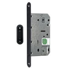 Защелка Guardian (Гардиан) межкомнатная магнитная Soft 1М BL, черный матовый /128:5964/ 