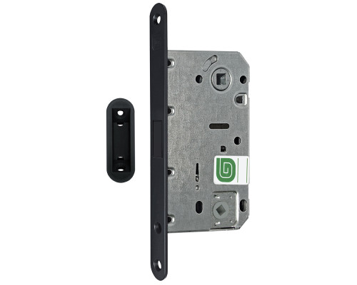 Защелка Guardian (Гардиан) межкомнатная магнитная Soft 1М BL, черный матовый /128:5964/