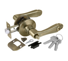 Ручка Punto (Пунто) защелка DK637 AB-ET (6037 AB-E) (кл./фик.) бронза 