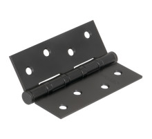 Петля Fuaro (Фуаро) универсальная IN4400U BL (4BB 100x75x2,5) черный матовый 