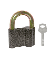 Замок Ajax (Аякс) навесной PD-4070 (PD-40-70) 3 fin key /коробка 