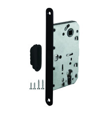 Корпус Ajax (Аякс) врезного замка с защелкой MAGNLN85-50 BL черный 