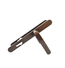 Ручка дверная Zenit (Зенит) на планке РФ1-85.25 (85 мм) коричневый 