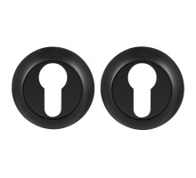 Накладка Ajax (Аякс) под цилиндр ET.R.JR54 (ET JR) BL-24 черный 