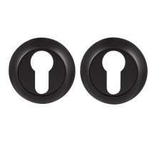 Накладка Ajax (Аякс) под цилиндр ET.R.JR54 (ET JR) BL-24 черный 