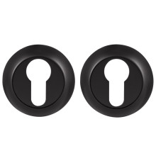 Накладка Ajax (Аякс) под цилиндр ET.R.JR54 (ET JR) BL-24 черный 