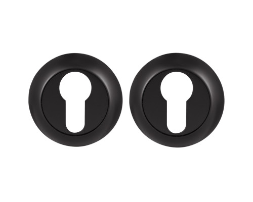 Накладка Ajax (Аякс) под цилиндр ET.R.JR54 (ET JR) BL-24 черный