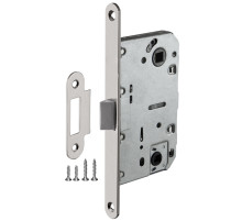 Защелка Ajax (Аякс) врезная PLASTLP96WC-50 SN мат.никель 