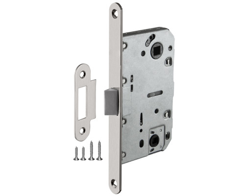 Защелка Ajax (Аякс) врезная PLASTLP96WC-50 SN мат.никель