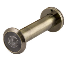 Глазок Fuaro (Фуаро) дверной, оптика пластик DV 4/130-70/Z (VIEWER 4 DVZ) AB бронза 