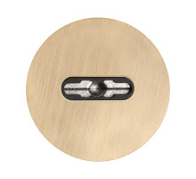 Накладка Fuaro (Фуаро) на сувальдный замок ESC.S-auto.RLR/R.486 SSG-39 сатинированное золото (1шт.) 