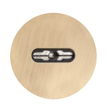 Накладка Fuaro (Фуаро) на сувальдный замок ESC.S-auto.RLR/R.486 SSG-39 сатинированное золото (1шт.) 