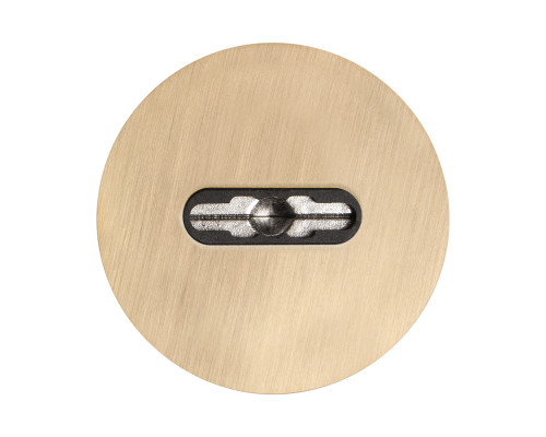 Накладка Fuaro (Фуаро) на сувальдный замок ESC.S-auto.RLR/R.486 SSG-39 сатинированное золото (1шт.)