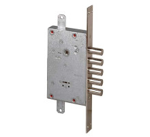 Замок Cisa (Чиза) врезной сувальдный 57.525.48 (инд. упаковка), ключ 40 мм 