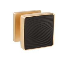 Ручка Punto (Пунто) раздельная K.EST.Q52.GIPNOZ SSG/BL-39 сатинированное золото/черный 