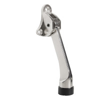 Упор Fuaro (Фуаро) дверной напольный STOPPER-100 SN (мат.никель) козья ножка 