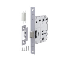 Защелка Fuaro (Фуаро) врезная PLASTP72-50 (P72-50) SSC сатинированный хром 