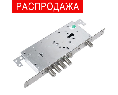 Замок Guardian (Гардиан) врезной двухсистемный ЗВ 75.14 Т с тягами, 5 кл. /128:4242/