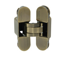 Петля Armadillo (Армадилло) скрытой установки U3D2000.TG AB бронза 