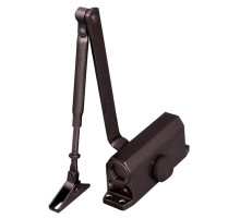 Доводчик Punto (Пунто) дверной SDC2040 BR 55-80 кг (коричневый) 