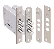 Замок Elbor (Эльбор) врезной сувальдный Кремень 1.04.06, 5 кл. 