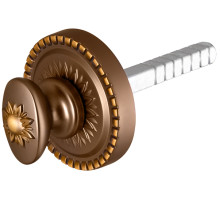 Ручка Armadillo (Армадилло) поворотная BKW8.R.CL55 (BKW8/CL) BB-17 коричневая бронза 