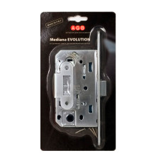 B01102.50.06.567 AGB (АГБ) Защелка врезная WC (никель) MEDIANA EV. (инд.упак+B01000.13) 