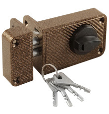 Замок Zenit (Зенит) накладной ЗН2-6 (медь) 