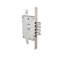 Замок Mottura (Моттура) врезной сувальдный с защёлкой 52.771, ключ 60 мм, без накл. 