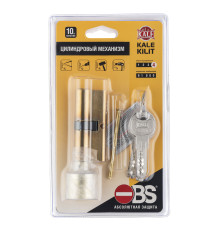 Цилиндровый механизм Kale kilit (Кале килит) с вертушкой 164 OBS SCE/80 (35+10+35) mm латунь 5 кл. new 