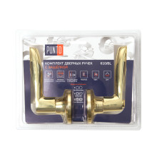 Ручка Punto (Пунто) защелка DK610/BL PB-ET (кл./фик.) золото 