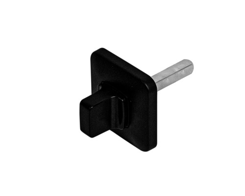 Ручка Ajax (Аякс) поворотная BKW8x75.K.MD50 BL-24 черный