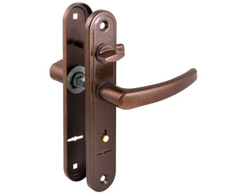 Ручка Guardian (Гардиан) дверная 4112 Вега (антик) /124:1:90(2474)/